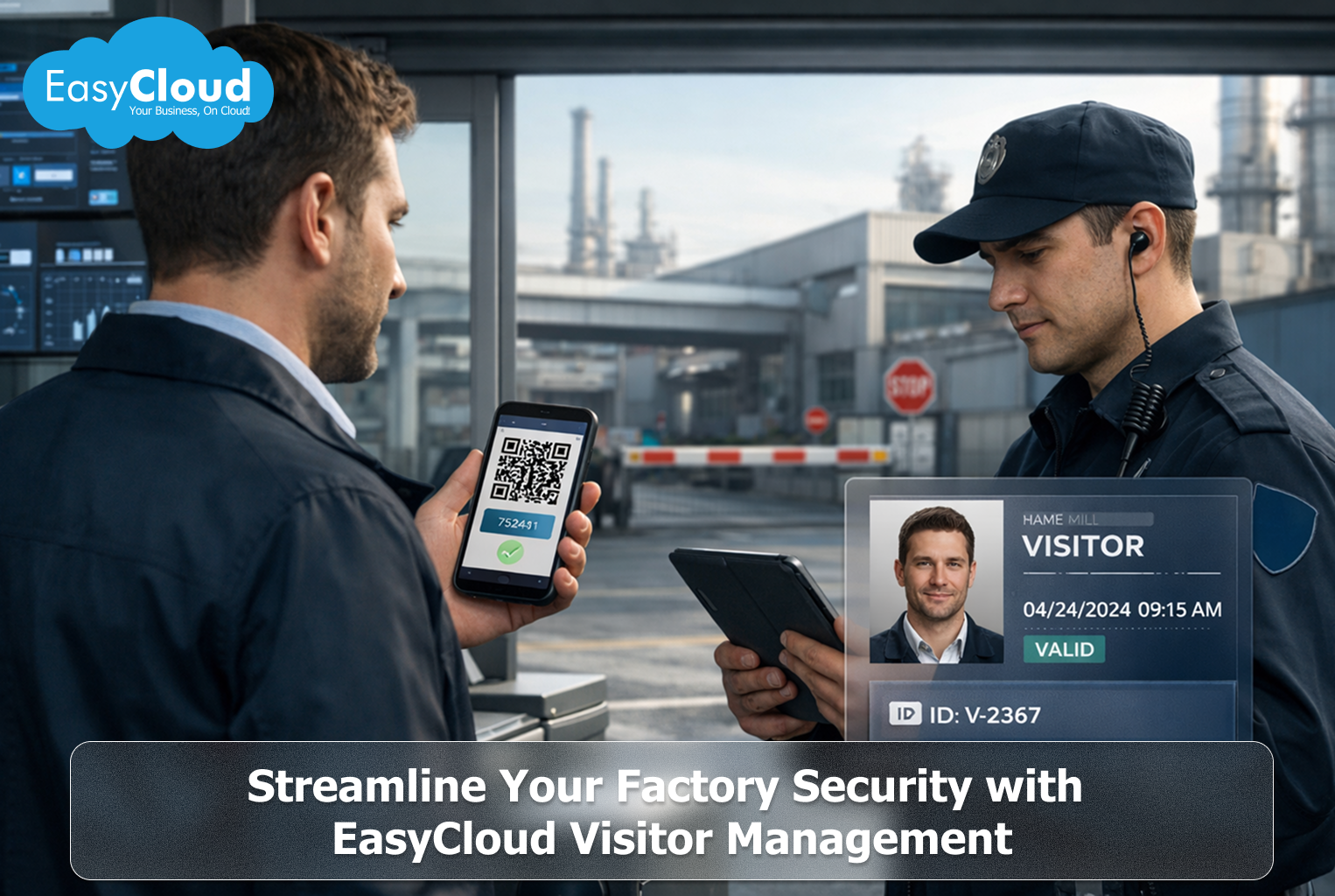 EasyCloud Visitor Management and Gate Entry